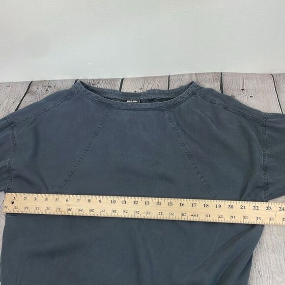 Prana Lavendar Bay Pullover Top size Medium Gray - Picture 13 of 14